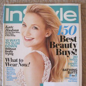 INSTYLE MAGAZINE KATE HUDSON MAY 2011 *